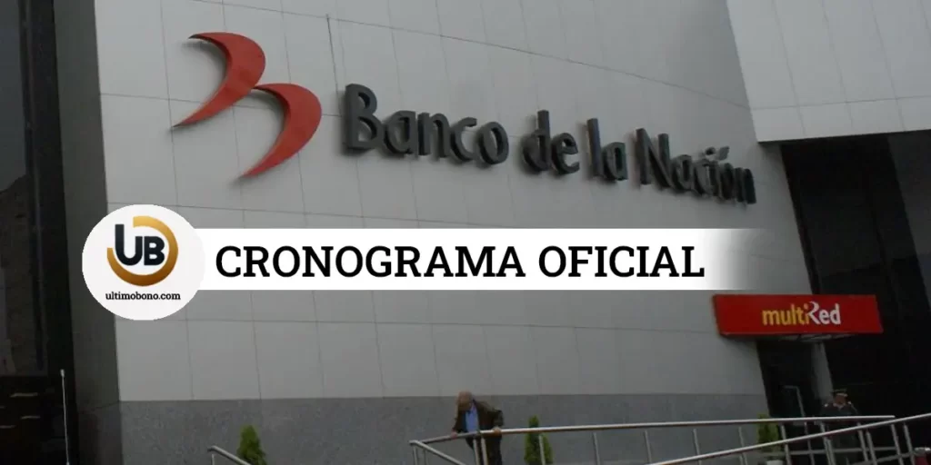 Cronograma de pagos 2024 banco de la nación