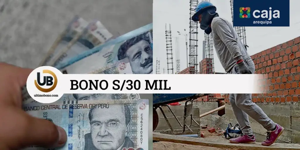 Bono Caja Arequipa para construcción 2024, requisitos, documentos