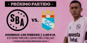 Cabe mencionar que las entradas para ver al Sport Boys vs Sporting Cristal 2024 ya se están agotando, pues en la Tribuna Sur están a un 90%.