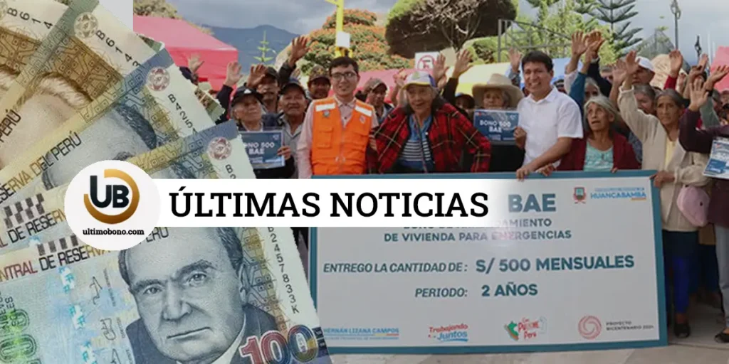 Bono 500 soles Huancabamba