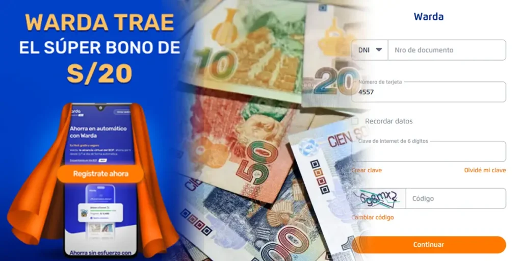 Bono Warda 20 soles 2024