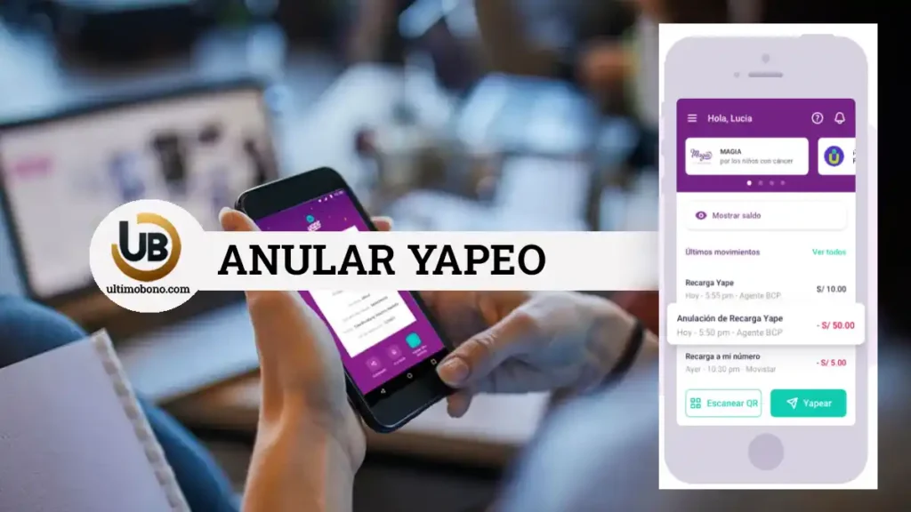 Cómo recuperar Yape por error