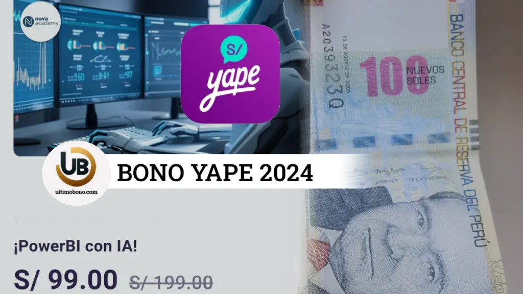 bono yape 100 soles 2024
