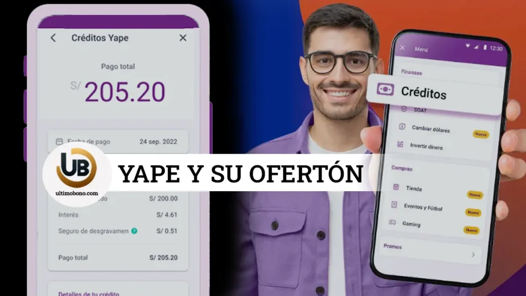 en donde recibo el dinero del crédito Yape