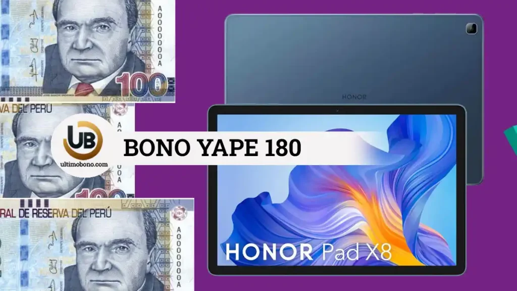 bono yape 180 soles 2024