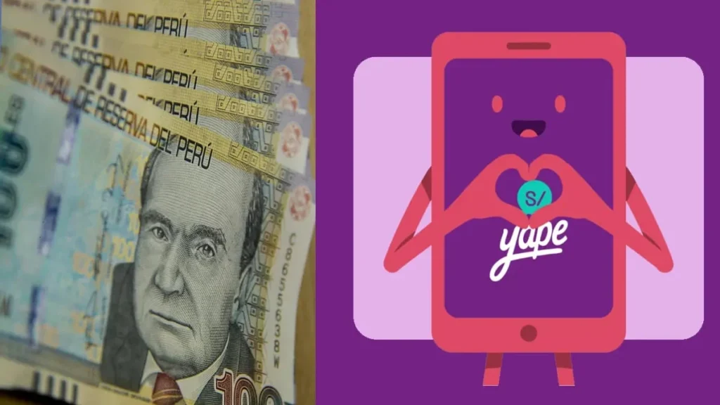 Bono Yape 350 mensaje de texto 2024