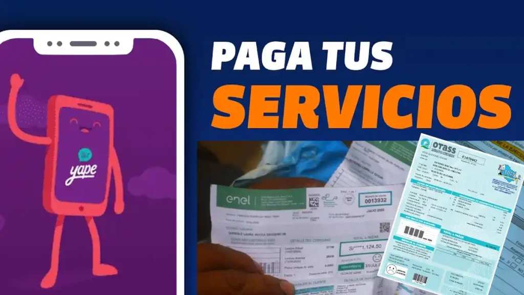 cómo pagar tu luz y agua con Yape