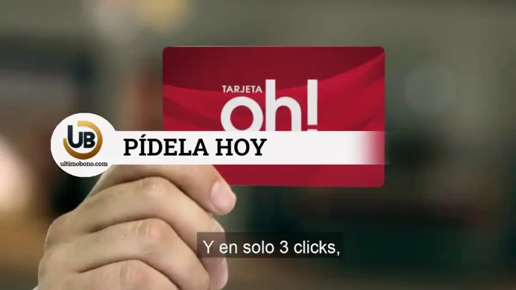 tarjeta de crédito oh