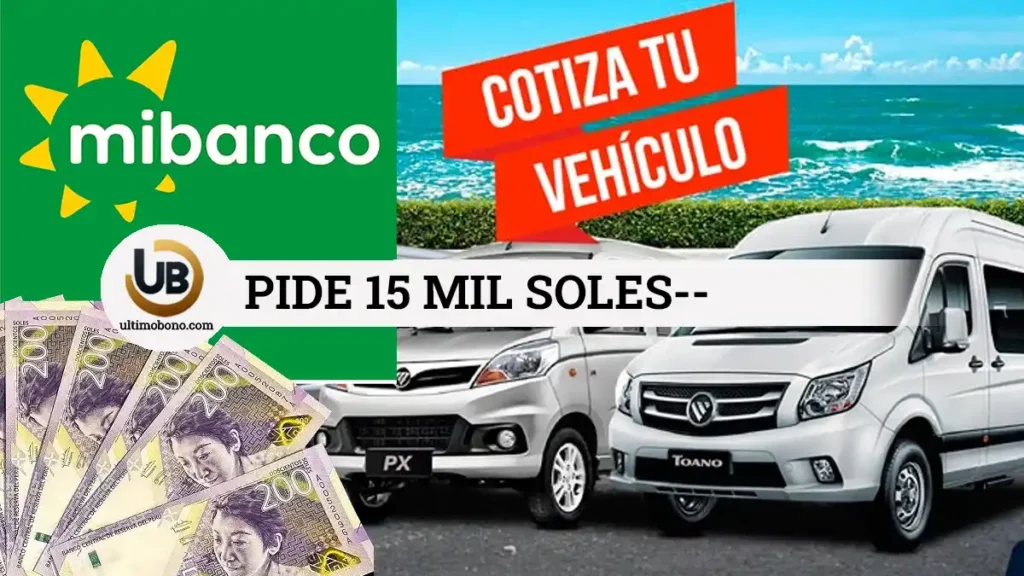 MiBanco crédito vehicular