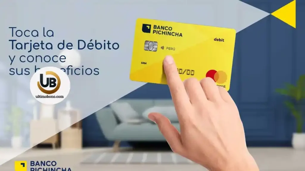 Tarjeta débito Banco Pichincha Online