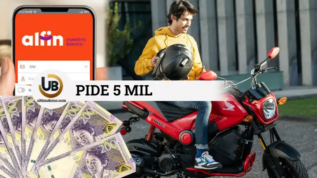 préstamo alfin para motos