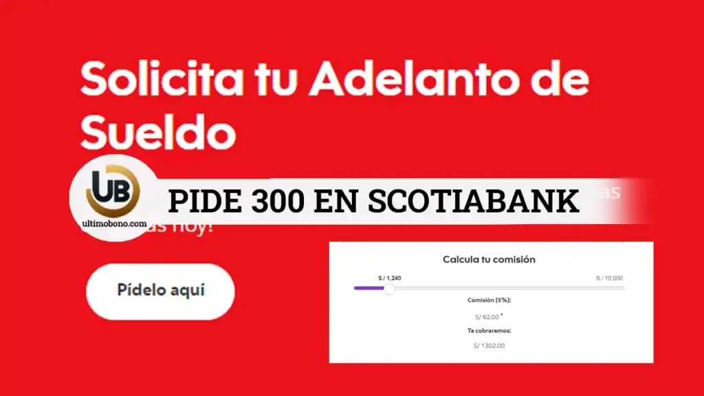 Adelanto sueldo Scotiabank