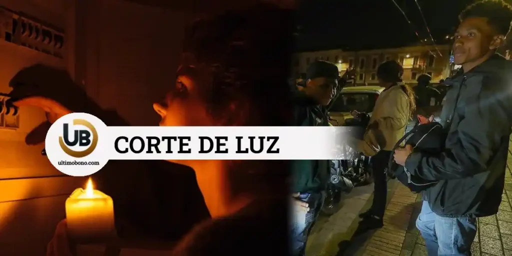 Corte de luz Ecuador 25 de septiembre