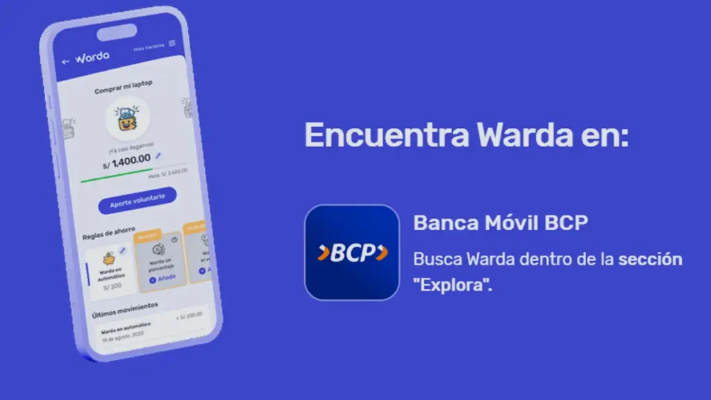 no puedo entrar a warda bcp captura