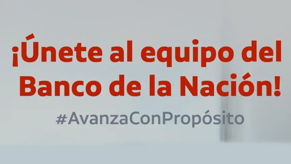 Convocatoria del Banco de la Nación