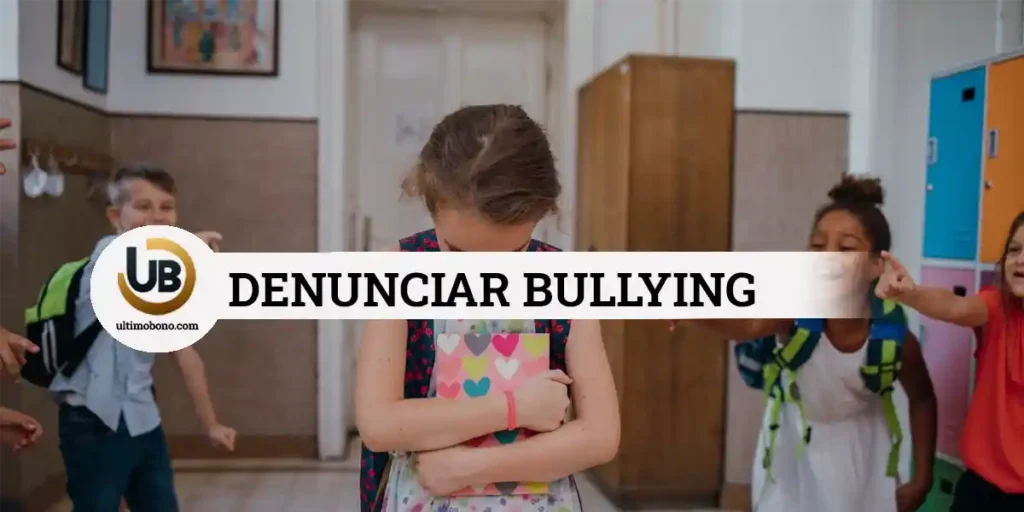 Denunciar bullying en colegios