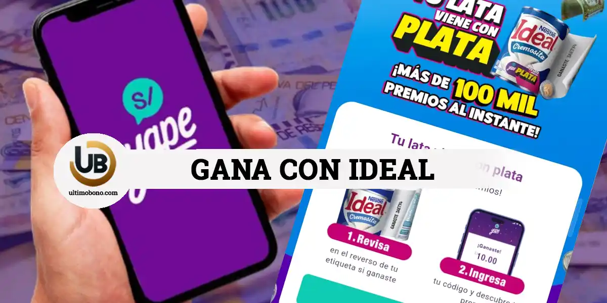 Promoción leche Ideal 2024: Ingresa tu código al Yape y gana 5 soles diarios