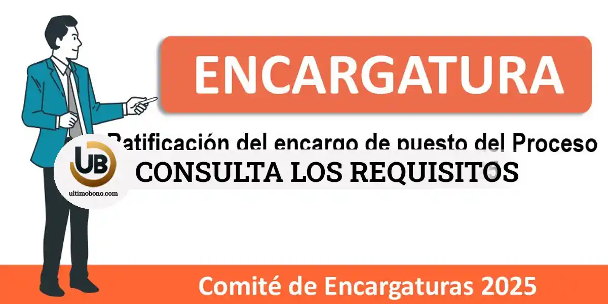Requisitos para encargatura de dirección 2025