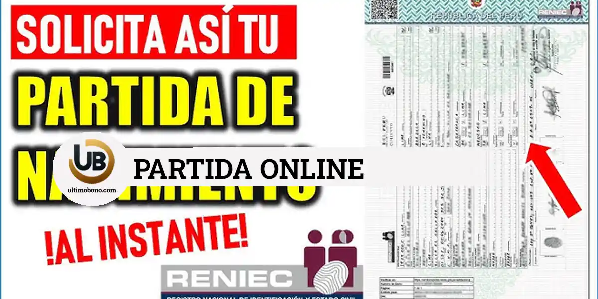 certificado de nacimiento online